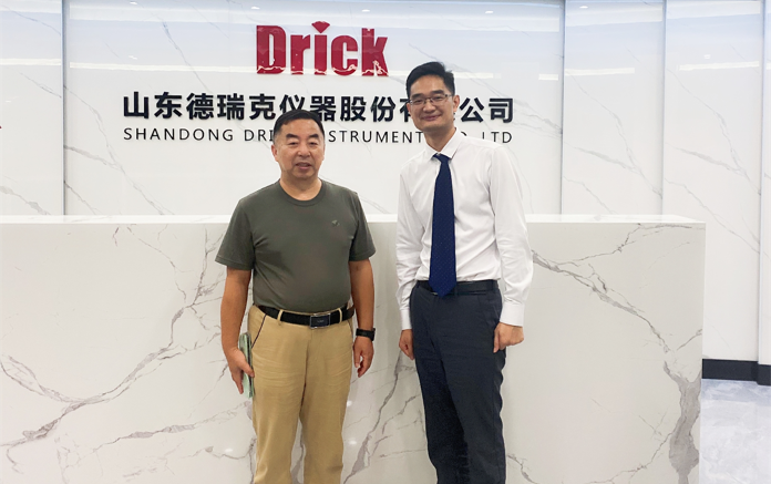 山東省信息網絡安全協會副會長張朝倫蒞臨德瑞克考察指導